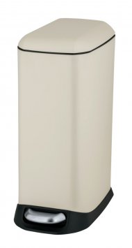 Treteimer Mod. Design 20 L, Easy-Close, Creme, mit herausnehmbarem Einsatz