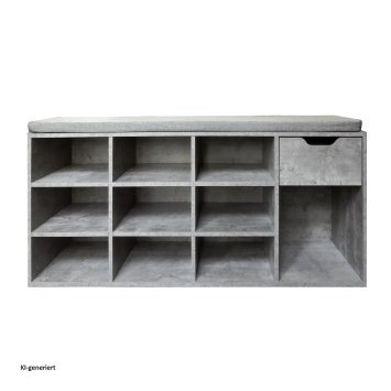 Schuhbank Lisa Beton