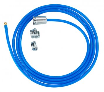 Reiniger Mod. Twister, blau, Kunststoff/Metall, 3x250x3 cm, mit Messing-Hochdruckdüse