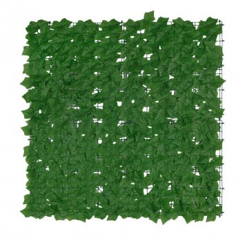 Sichtschutzmatte Efeu 3x1m, grün, Kunststoff, 100x300 cm, pflegeleicht und wetterbeständig