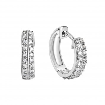 Ohrringe Gold 585 mit 40x Brillant zus. 0,10ct.