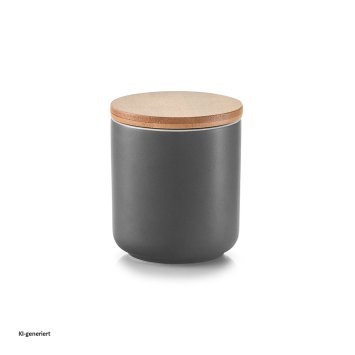 Gewürzdose Keramik mit Holzdeckel 200 ml