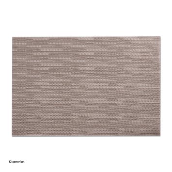 Platzmatte Rechteckig Trend Taupe