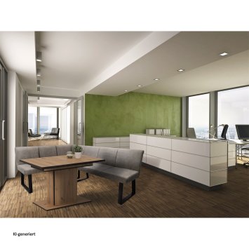 Eckbank 152 x 192 cm Vemal kurzer Schenkel links