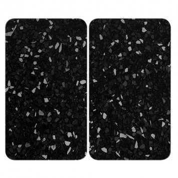 Herdabdeckplatte Universal Mod. Terrazzo, 2er Set, für alle Herdarten geeignet