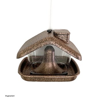 Vogelfutterhaus Nessa Metallic Gold