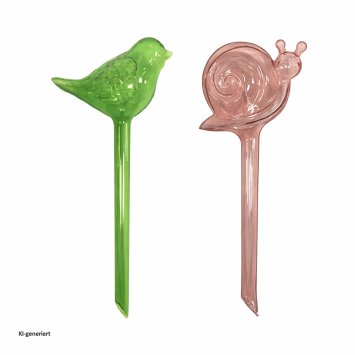 Wasserspender Blumentopf Nessa 2er-Set