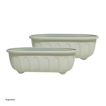 Blumenkasten Nessa Pastell 2er-Set
