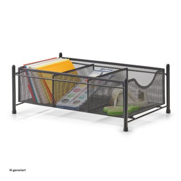 Schreibtisch Organizer Mesh Schwarz