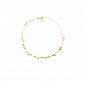 Kette 925 Sterling Silber vergoldet Glänzend 47 cm