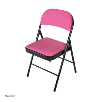 Klappstuhl Wedigo Velvet Pink