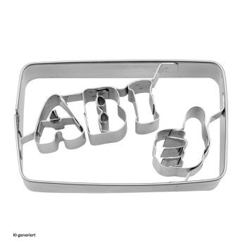 Ausstechform ABI Schule