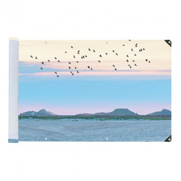 Balkon-Sichtschutz Mod. Nordseeküste, UV- und witterungsbeständig