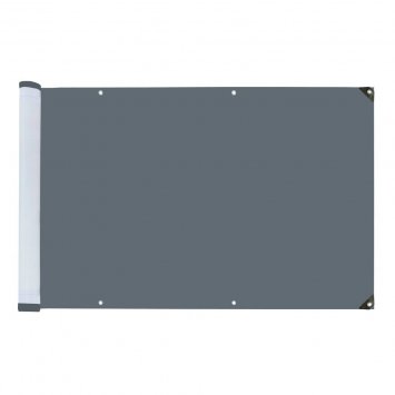 Balkon-Sichtschutz Mod. Anthrazit, 5 m, UV- und witterungsbeständig