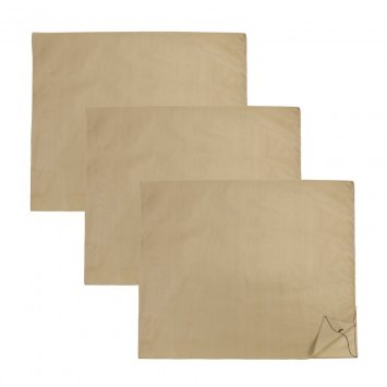 Pflanzenschutz-Vlies 80 x 60 cm, Beige, 3er Set, reißfestes Wintervlies für Pflanzen