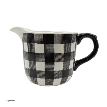 Milchkrug aus Keramik 800 ml Squares