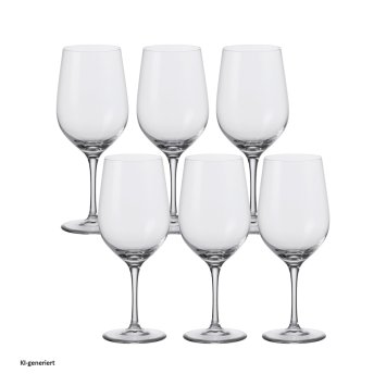 Rotwein-Glas XL, 6er-Set Ciao+