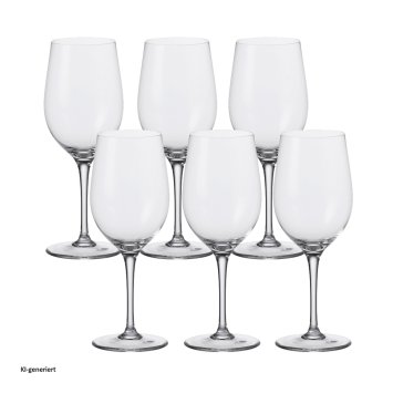 Rotweinglas 6er Set 430 ml CIAO+