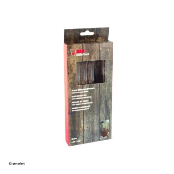 Trinkhalme 3er-Set Glas