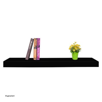 Wandregal 60 cm Altona Schwarz