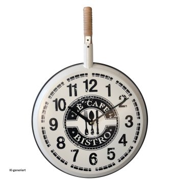 Wanduhr Bistro