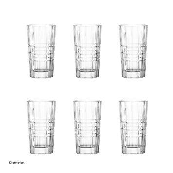 Longdrinkbecher 6er Set Spiritii