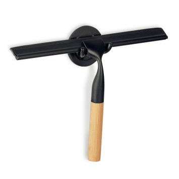 Turbo-Loc® Badezimmerwischer Mod. Bambusa, aus Bambus und Edelstahl