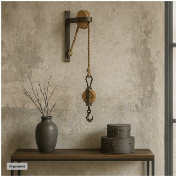Dekohaken Wandhaken im Industrie Stil tolle Wanddekoration