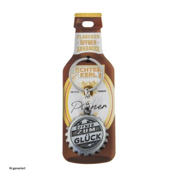 Echter Kerl Flaschenöffner Glück