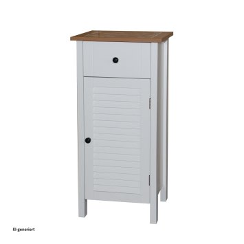 Badezimmerschrank Bambus