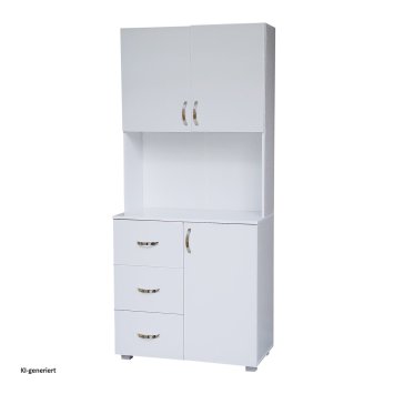 Küchenschrank Weiß Blanca
