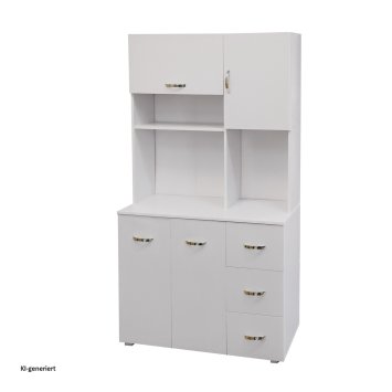 Küchenschrank Weiß Blanca