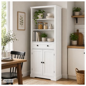 Buffetschrank Thekla Landhausstil Weiß