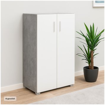 Sideboard Kommode 2 Türen Schrank Stauraum 60 x 115 cm