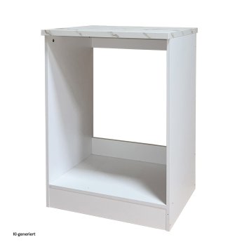 Herdumbauschrank Jenna Weiß 60 cm