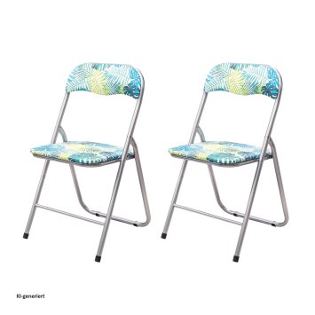 Klappstuhl Dima Printed 2er-Set
