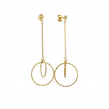 Ohrringe Silber 925 vergoldet