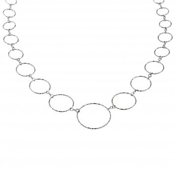 Collier 925 Silber rhodiniert