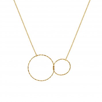 Collier 925 Silber vergoldet