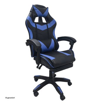 Gaming Stuhl Krit Eco Schwarz-Blau