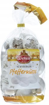 Wicklein Würzige Pfeffernüsse mit weißer Zuckerglasur 300g 5er Pack
