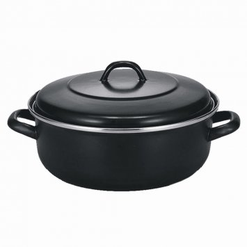 Krüger Kölner Schmorbräter emaillert aus Serie Nostalgie 28cm