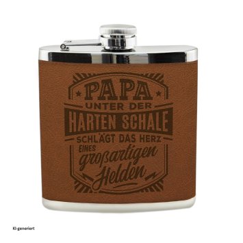 Flachmann Echter Kerl Papa