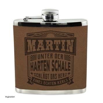 Echter Kerl Flachmann Martin