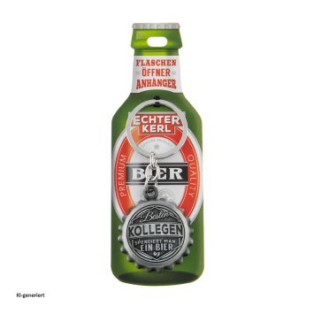 Echter Kerl Flaschenöffner Bester Kollege