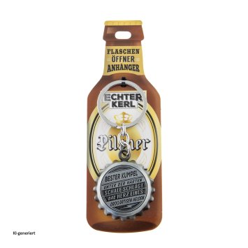 Echter Kerl Flaschenöffner Bester Kumpel