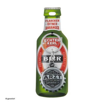 Echter Kerl Flaschenöffner Arzt