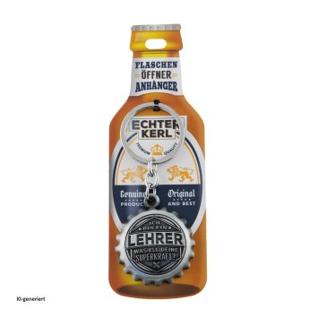 Echter Kerl Flaschenöffner Lehrer