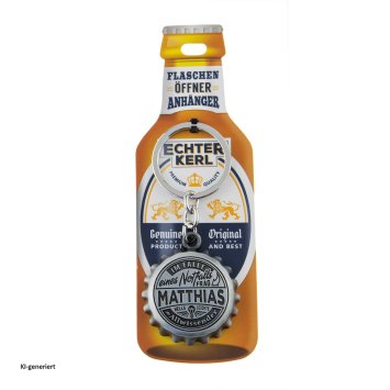 Echter Kerl Flaschenöffner Matthias