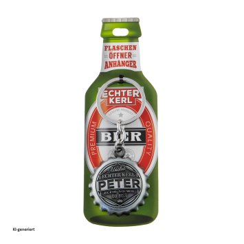 Echter Kerl Flaschenöffner Peter